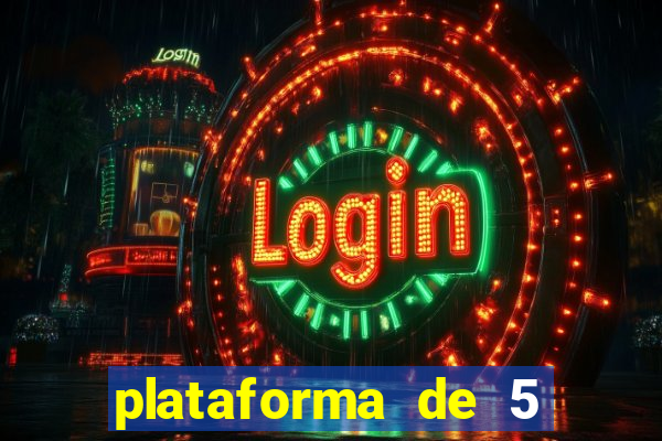 plataforma de 5 reais fortune tiger