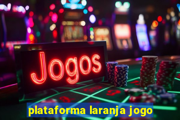 plataforma laranja jogo