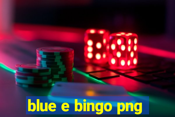 blue e bingo png