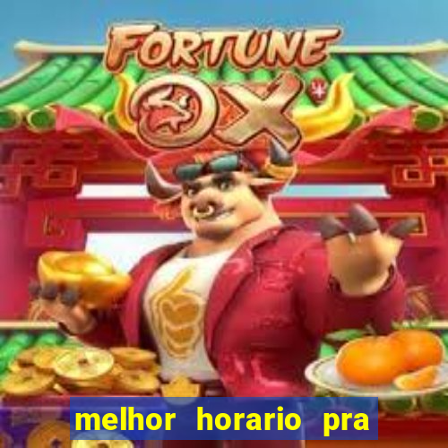 melhor horario pra jogar fortune rabbit