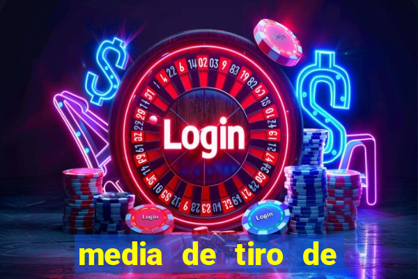 media de tiro de meta por jogo