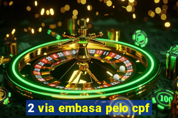 2 via embasa pelo cpf