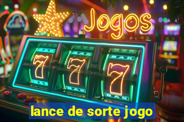 lance de sorte jogo